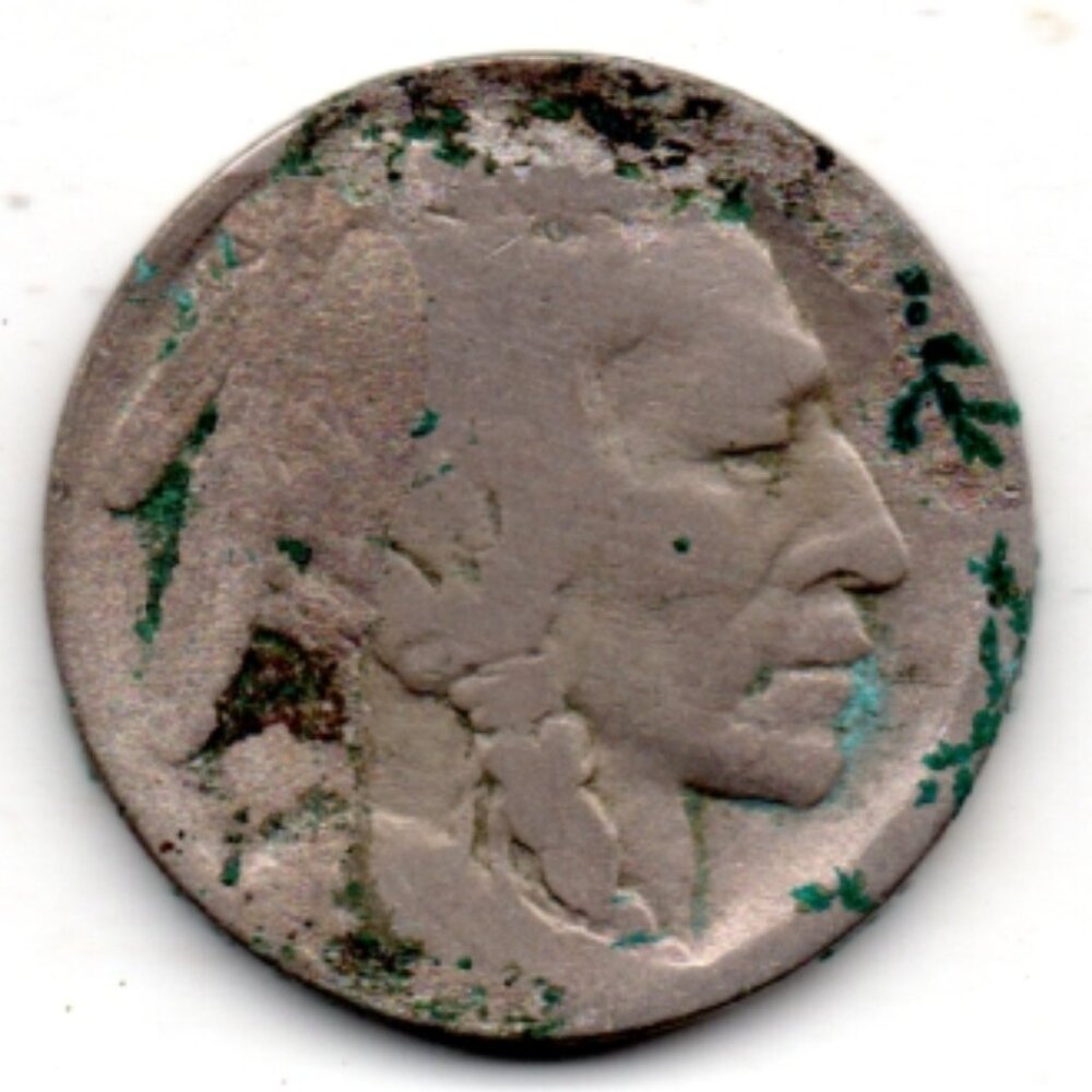 Worn date Buffalo (Indian Head) Nickel